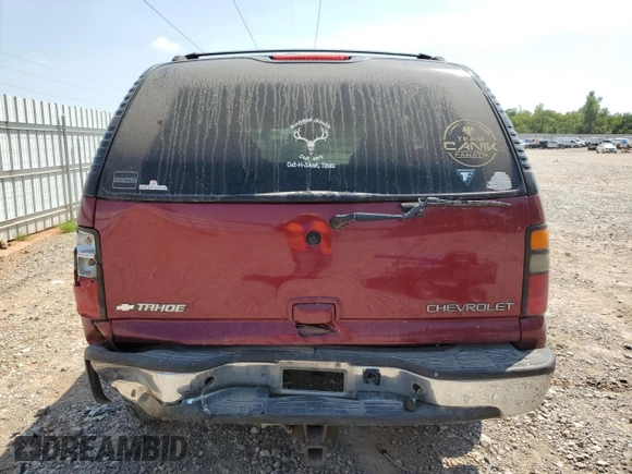 2005 Chevrolet Tahoe LT with VIN 1GNEC13T45R119589, listed as a Copart auction lot 52448264 with 226,792 mi miles and Salvage Title. Bid and sale history available at carsss.com. Image 6.