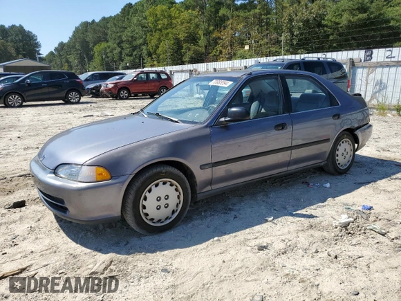 1995 Honda Civic LX z VIN 1HGEG8665SL054389, wystawiony jako Copart lot #70983094 z przebiegiem 195 047 mil mil oraz Szkoda całkowita • Salvage title. Historia ofert i sprzedaży dostępna na DreamBid. Obrazek 1.