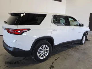 2023 Chevrolet Traverse LS with VIN 1GNERFKW7PJ231053, listed as a Copart auction lot 68473214 with 37,012 mi miles and Clean Title. Bid and sale history available at carsss.com. Image 3.