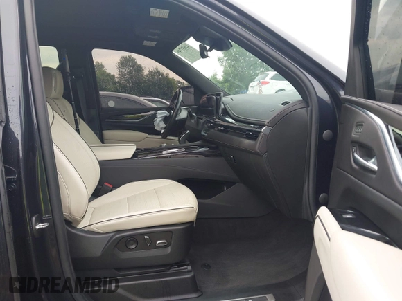 2023 Cadillac Escalade 4WD Sport with VIN 1GYS4FKL8PR153863, listed as a IAAI auction lot 42653740 with Not provided miles and . Bid and sale history available at DreamBid. Image 5.