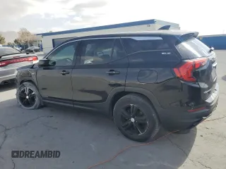 2019 GMC Terrain SLE with VIN 3GKALMEV1KL202072, listed as a Copart auction lot 43186445 with 127,837 mi miles and Clean Title. Bid and sale history available at DreamBid. Image 2.