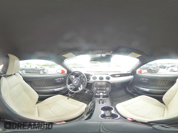 2015 Ford Mustang GT with VIN 1FA6P8CF3F5374219, listed as a Copart auction lot 61490675 with 51,622 mi miles and Salvage title. Bid and sale history available at DreamBid. Image 14.