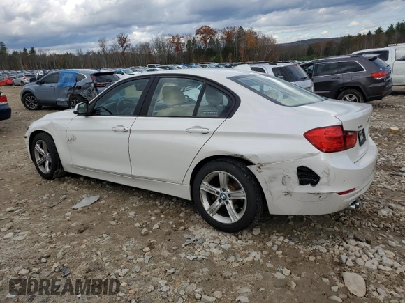 2013 BMW 3 Series 328i xDrive with VIN WBA3B5C50DJ598728, listed as a Copart auction lot 78257134 with 93,106 mi miles and Salvage Title. Bid and sale history available at carsss.com. Image 2.