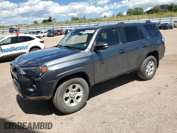 2022 Toyota 4Runner SR5 with VIN JTEMU5JR2N6008066, listed as a Copart auction lot 66622614 with 24,378 mi miles and Salvage title. Bid and sale history available at DreamBid. Image 1.