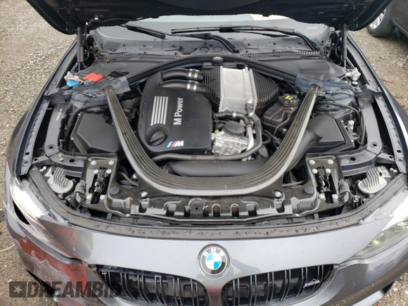 2018 BMW M4 with VIN WBS4Y9C53JAC86052, listed as a Copart auction lot 37065443 with 14,598 mi miles. Bid and sale history available at carsss.com. Image 11.