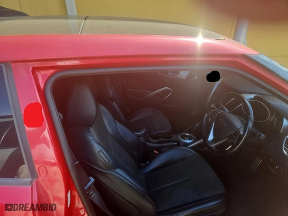 2015 Hyundai Veloster RE:FLEX with VIN KMHTC6AD0FU238274, listed as a Copart auction lot 53966865 with 143,112 mi miles and Clean Title. Bid and sale history available at carsss.com. Image 5.