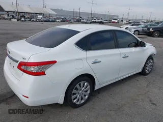 2015 Nissan Sentra S with VIN 3N1AB7AP8FY302706, listed as a IAAI auction lot 42039775 with 148,694 mi miles. Bid and sale history available at carsss.com. Image 4.