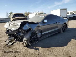 2022 Ford Mustang GT with VIN 1FA6P8CF9N5133876, listed as a Copart auction lot 78868754 with 28,064 mi miles and Salvage Title. Bid and sale history available at carsss.com. Image 1.