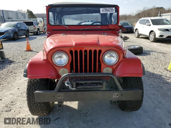 1970 Jeep CJ z VIN 8305017363765, wystawiony jako Copart lot #47984255 z przebiegiem 14 857 mil mil oraz Szkoda całkowita • Salvage title. Historia ofert i sprzedaży dostępna na DreamBid. Obrazek 5.