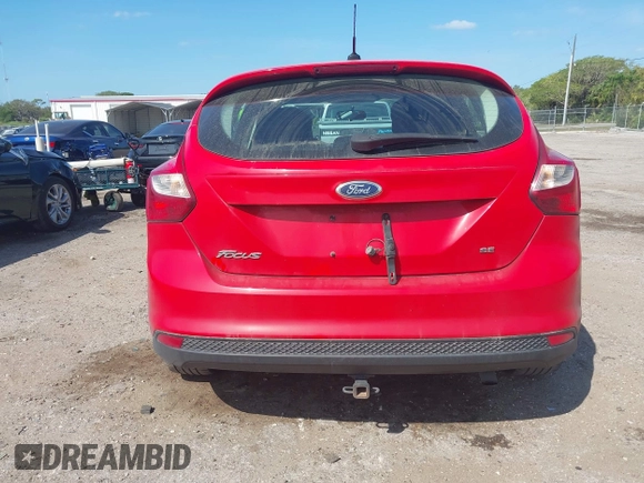 2013 Ford Focus SE with VIN 1FADP3K22DL338846, listed as a IAAI auction lot 41910575 with 200,875 mi miles. Bid and sale history available at carsss.com. Image 16.