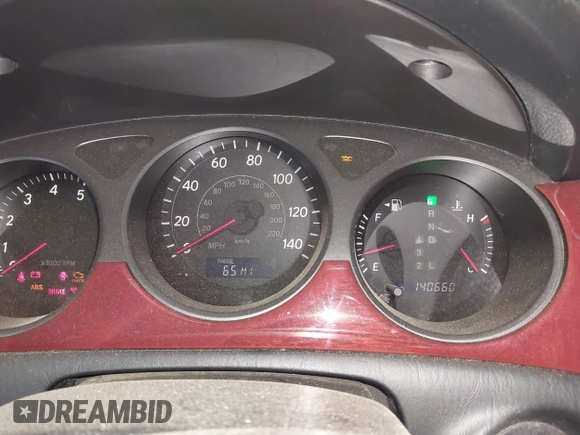 2002 Lexus ES 300 with VIN JTHBF30G425035697, listed as a IAAI auction lot 42588600 with 140,660 mi miles and . Bid and sale history available at DreamBid. Image 7.