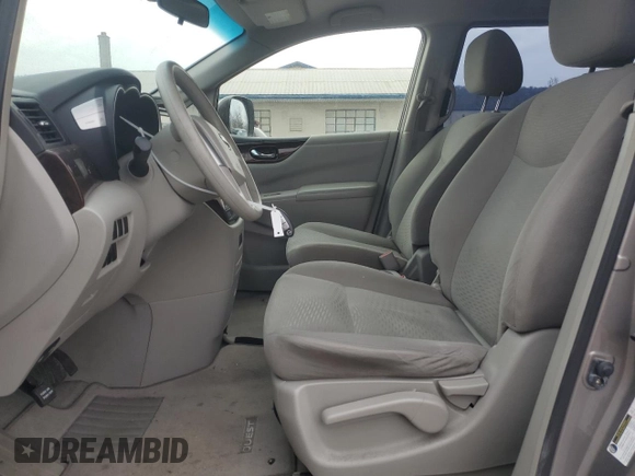 2013 Nissan Quest LE with VIN JN8AE2KP7D9069057, listed as a Copart auction lot 46721615 with 128,745 mi miles and Clean Title. Bid and sale history available at carsss.com. Image 7.
