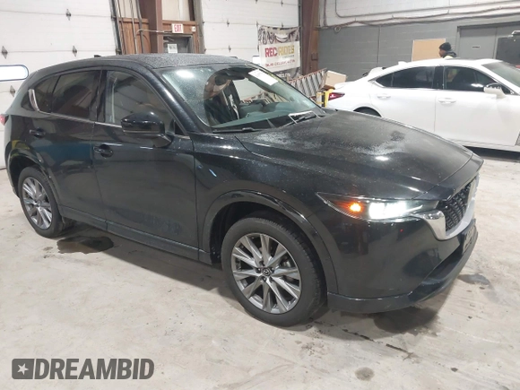 2024 Mazda CX-5 2.5 S Premium Package with VIN JM3KFBDMXR0351289, listed as a IAAI auction lot 41657792 with 22,260 mi miles. Bid and sale history available at carsss.com. Image 1.