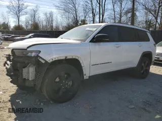 2022 Jeep Grand Cherokee Altitude z VIN 1C4RJKAG0N8506092, wystawiony jako Copart lot #47593345 z przebiegiem 83 366 mil mil oraz Szkoda całkowita • Salvage title. Historia ofert i sprzedaży dostępna na DreamBid. Obrazek 1.
