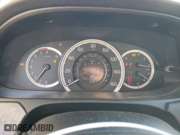 2015 Honda Accord Sedan LX with VIN 1HGCR2F30FA182450, listed as a Copart auction lot 46618085 with 143,876 mi miles and Salvage Title. Bid and sale history available at carsss.com. Image 9.
