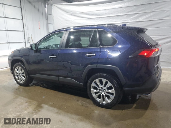 2019 Toyota RAV4 Limited with VIN 2T3N1RFV8KC055886, listed as a Copart auction lot 50553305 with 70,190 mi miles and Salvage Title. Bid and sale history available at carsss.com. Image 2.