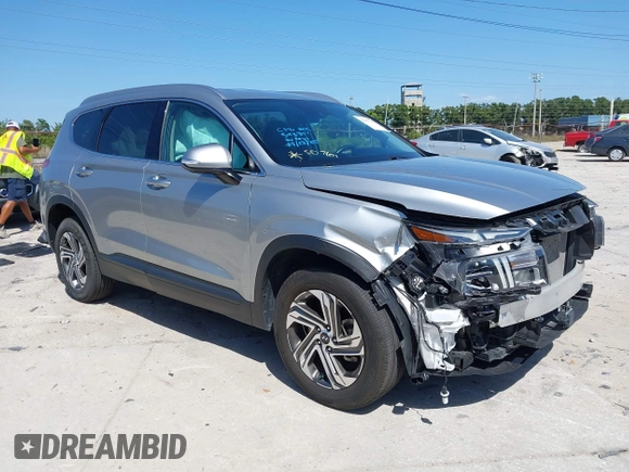 2023 Hyundai Santa Fe SEL with VIN 5NMS24AJ4PH545629, listed as a IAAI auction lot 42157742 with 33,814 mi miles and . Bid and sale history available at DreamBid. Image 1.