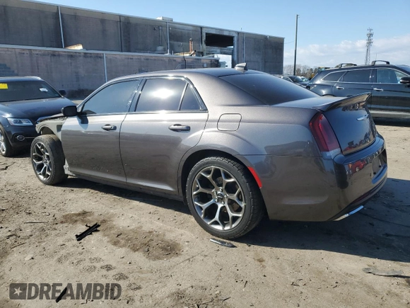 2015 Chrysler 300 S with VIN 2C3CCABT9FH736087, listed as a Copart auction lot 43992515 with 107,954 mi miles and Salvage Title. Bid and sale history available at DreamBid. Image 2.