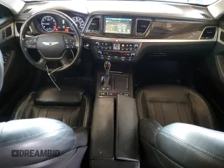 2015 Hyundai Genesis 3.8L with VIN KMHGN4JEXFU089025, listed as a Copart auction lot 55453065 with 96,134 mi miles and Clean Title. Bid and sale history available at carsss.com. Image 8.