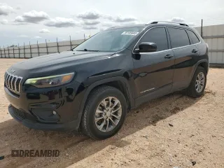 2020 Jeep Cherokee Latitude Plus with VIN 1C4PJMLB1LD601897, listed as a Copart auction lot 56105685 with 77,721 mi miles and Salvage title. Bid and sale history available at DreamBid. Image 1.