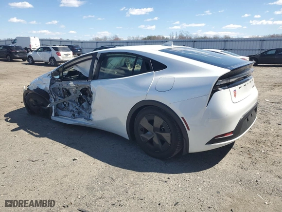 2024 Toyota Prius Prime SE with VIN JTDACACU2R3015644, listed as a Copart auction lot 50740975 with 9,161 mi miles and Salvage Title. Bid and sale history available at carsss.com. Image 2.