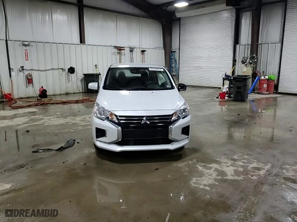 2024 Mitsubishi Mirage ES with VIN ML32AUHJXRH015939, listed as a Copart auction lot 43154615 with 1735 miles and Salvage Title. Bid and sale history available at carsss.com. Image 12.
