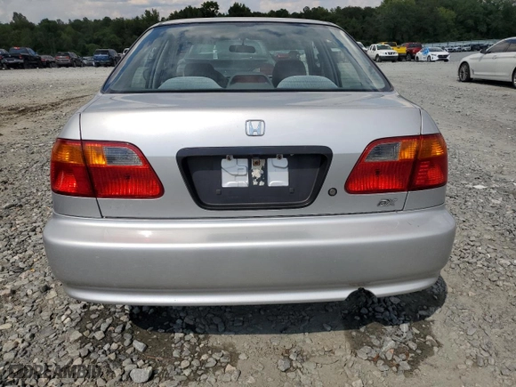 1999 Honda Civic DX with VIN 1HGEJ662XXL027828, listed as a Copart auction lot 72623664 with 133,302 mi miles and Salvage Title. Bid and sale history available at carsss.com. Image 6.