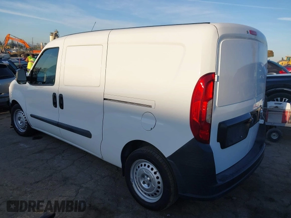 2017 Ram ProMaster City Cargo Tradesman with VIN ZFBERFABXH6F14256, listed as a IAAI auction lot 41828998 with 145,345 mi miles and . Bid and sale history available at carsss.com. Image 3.