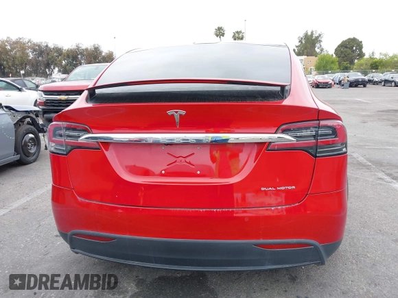 2021 Tesla Model X Long Range Plus with VIN 5YJXCBE24MF324376, listed as a IAAI auction lot 42034108 with Not Provided miles and . Bid and sale history available at carsss.com. Image 16.