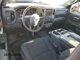 2020 Chevrolet Silverado 1500 Work Truck with VIN 3GCNWAEFXLG256590, listed as a Copart auction lot 87655275 with 88,478 mi miles and Salvage Title. Bid and sale history available at carsss.com. Image 8.