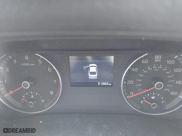 2019 Kia Forte LXS with VIN 3KPF24AD0KE131548, listed as a IAAI auction lot 41811241 with 51,664 mi miles. Bid and sale history available at carsss.com. Image 7.