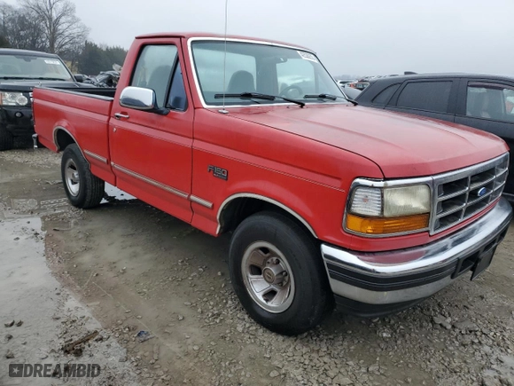 1996 Ford F-150 Special with VIN 1FTEF15N6TNA34207, listed as a Copart auction lot 42536255 with 295342 miles and Clean Title. Bid and sale history available at carsss.com. Image 4.