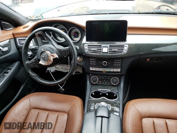 2015 Mercedes-Benz CLS-Class CLS 400 with VIN WDDLJ6HB5FA154196, listed as a Copart auction lot 69663013 with 73,335 mi miles. Bid and sale history available at carsss.com. Image 8.