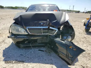 2001 Mercedes-Benz S 320/430/500 with VIN WDBNG70J21A221144, listed as a Copart auction lot 56856945 with Not provided miles and Salvage title. Bid and sale history available at DreamBid. Image 5.