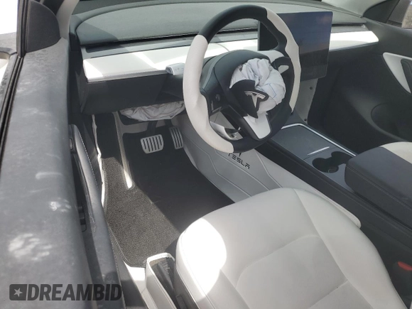 2022 Tesla Model Y Performance with VIN 7SAYGDEFXNF410531, listed as a Copart auction lot 54449715 with Not Provided miles and Non Repairable. Bid and sale history available at DreamBid. Image 8.
