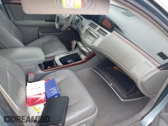 2008 Toyota Avalon XL with VIN 4T1BK36B68U288071, listed as a IAAI auction lot 41413332 with 199,438 mi miles and . Bid and sale history available at DreamBid. Image 5.