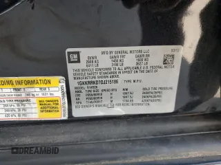 2013 GMC Acadia SLT with VIN 1GKKRRKD7DJ215186, listed as a Copart auction lot 48589585 with 183,373 mi miles and Salvage Title. Bid and sale history available at carsss.com. Image 13.