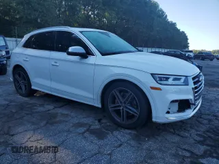 2019 Audi SQ5 Premium Plus with VIN WA1B4AFY2K2089863, listed as a Copart auction lot 67534984 with 39,618 mi miles and Salvage Title. Bid and sale history available at DreamBid. Image 4.