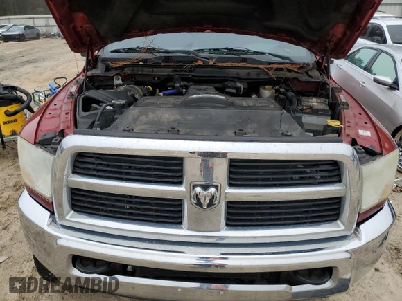 2010 Dodge 2500 SLT with VIN 3D7UT2CL7AG182308, listed as a Copart auction lot 85013064 with 163,811 mi miles and Salvage Title. Bid and sale history available at DreamBid. Image 11.