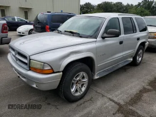 2002 Dodge Durango z VIN 1B4HS78Z62F145288, wystawiony jako Copart lot #75743694 z przebiegiem Nie podano mil oraz Szkoda całkowita • Salvage title. Historia ofert i sprzedaży dostępna na DreamBid. Obrazek 1.