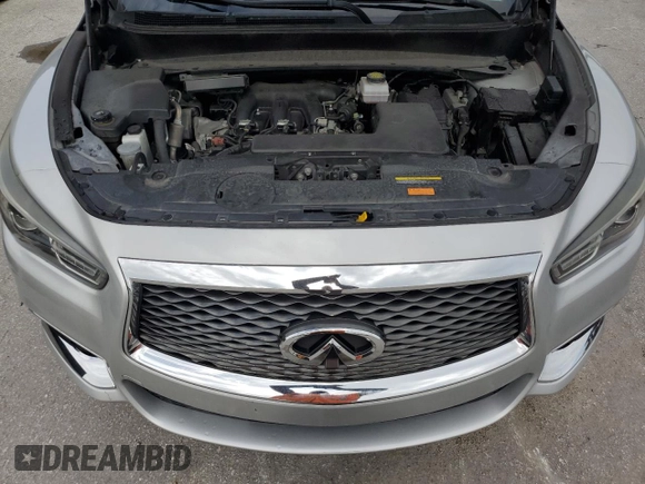 2019 Infiniti QX60 Pure with VIN 5N1DL0MN4KC502411, listed as a Copart auction lot 62968725 with 112,134 mi miles and Clean title. Bid and sale history available at DreamBid. Image 12.