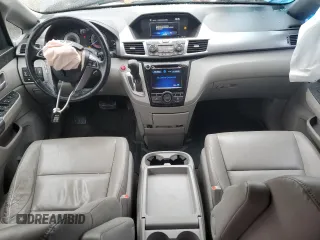 2015 Honda Odyssey EX-L with VIN 5FNRL5H64FB051046, listed as a Copart auction lot 50446525 with 152,983 mi miles and Salvage Title. Bid and sale history available at DreamBid. Image 8.
