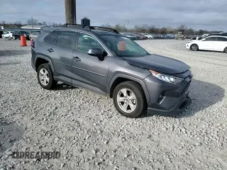 2020 Toyota RAV4 XLE with VIN 2T3P1RFV2LW106551, listed as a Copart auction lot 48983705 with 76,306 mi miles and Salvage Title. Bid and sale history available at DreamBid. Image 12.
