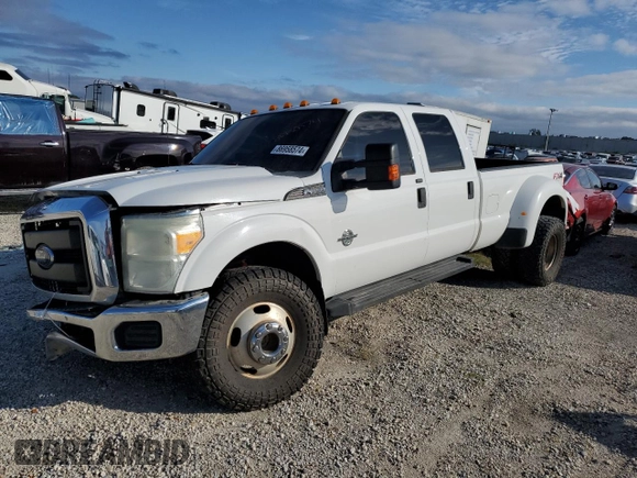 2015 Ford F-350 Lariat with VIN 1FT8W3DT6FEA20658, listed as a Copart auction lot 86958574 with Not provided miles and Salvage title. Bid and sale history available at DreamBid. Image 1.