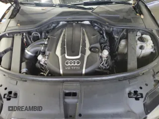 2015 Audi A8 L 4.0T with VIN WAU32AFD3FN036507, listed as a Copart auction lot 82298094 with 77,156 mi miles and Salvage Title. Bid and sale history available at carsss.com. Image 11.