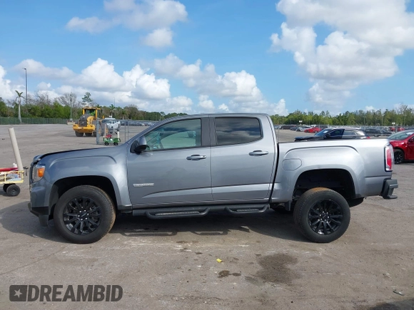 2021 GMC Canyon 2WD Elevation with VIN 1GTG5CEN6M1293098, listed as a IAAI auction lot 41477792 with 48,252 mi miles. Bid and sale history available at carsss.com. Image 14.