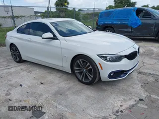 2020 BMW 4 Series 430i with VIN WBA4W3C05LFH08761, listed as a IAAI auction lot 42485971 with 52,665 mi miles and . Bid and sale history available at DreamBid. Image 1.