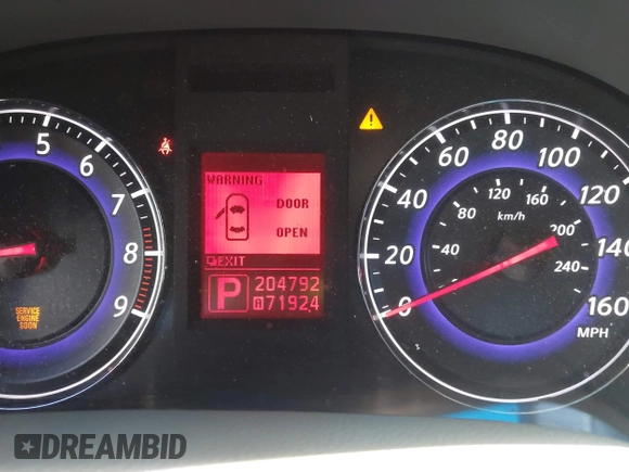 2008 Infiniti G35 Journey z VIN JNKBV61E78M217927, wystawiony jako IAAI lot #42651058 z przebiegiem 204 792 mil mil oraz . Historia ofert i sprzedaży dostępna na DreamBid. Obrazek 16.