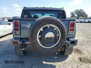 2007 Hummer H2 SUT with VIN 5GRGN22U87H100434, listed as a Copart auction lot 44107995 with 164,089 mi miles and Salvage Title. Bid and sale history available at carsss.com. Image 6.