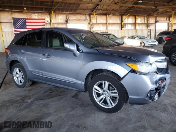 2013 Acura RDX Technology with VIN 5J8TB3H53DL004638, listed as a Copart auction lot 47065335 with 117,956 mi miles and Salvage title. Bid and sale history available at DreamBid. Image 4.